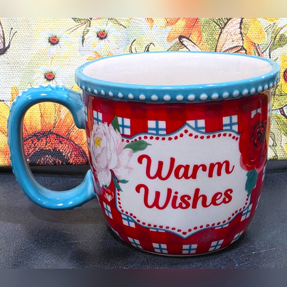New The Pioneer Woman Warm Wishes Mug RETIRED